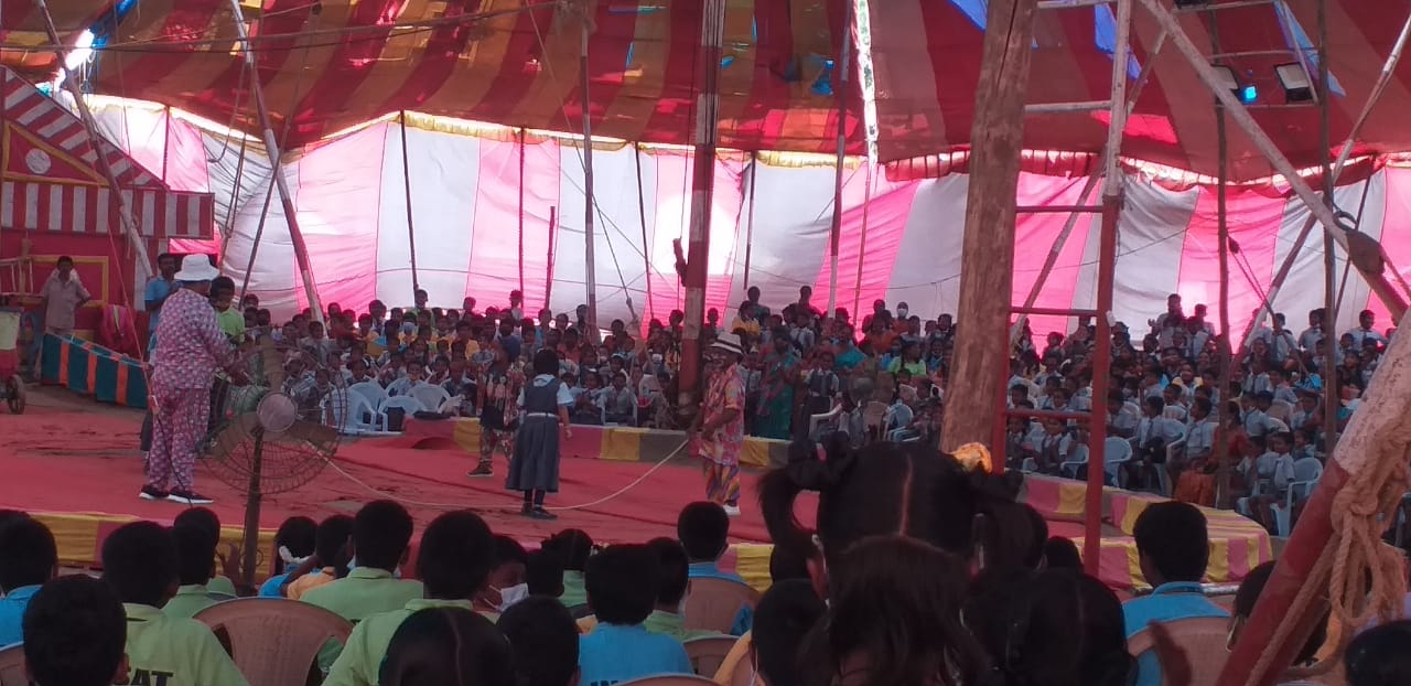 Our students visited ‘The Great Indian Circus’ at Erode 